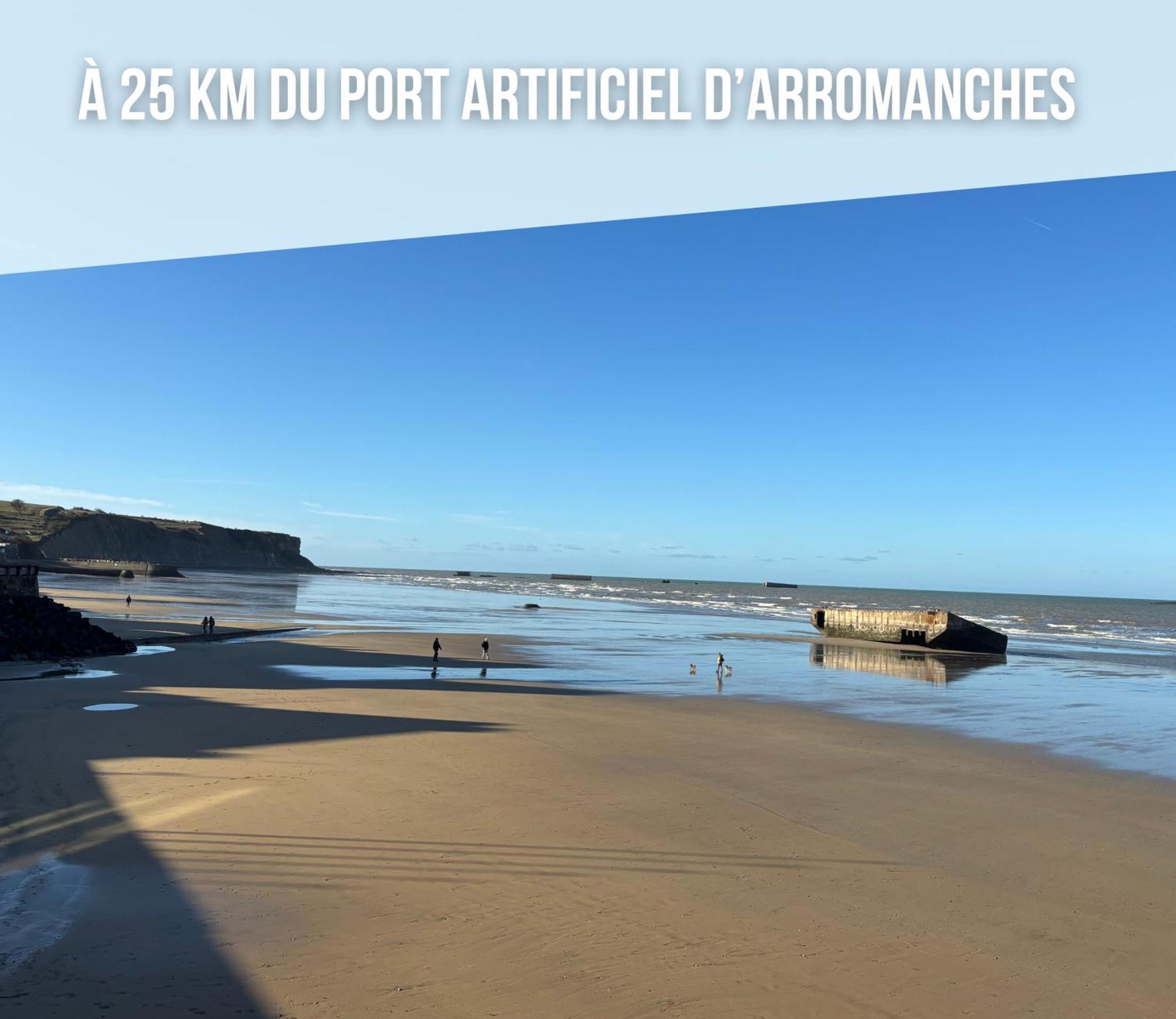 La Fromagerie Maison Lumineuse Et Spacieuse Beau Sejour 5 Ch 2 Wc 1 Sdb Grand Jardin Clos 5Mn A Pied Commerces 10 Mn Plage Omaha Beach Proche Plages Du Debarquement Trevieres Экстерьер фото