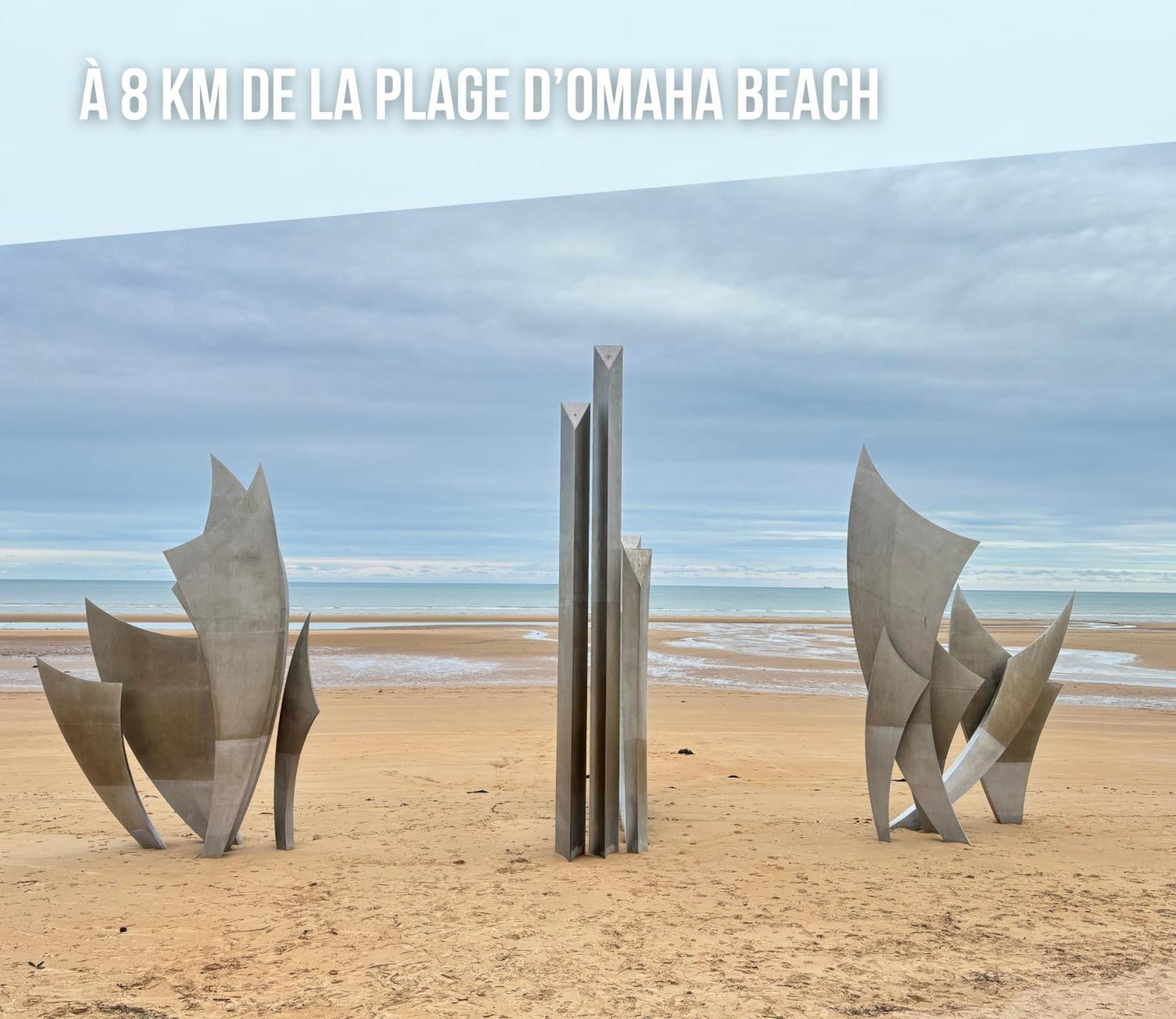 La Fromagerie Maison Lumineuse Et Spacieuse Beau Sejour 5 Ch 2 Wc 1 Sdb Grand Jardin Clos 5Mn A Pied Commerces 10 Mn Plage Omaha Beach Proche Plages Du Debarquement Trevieres Экстерьер фото