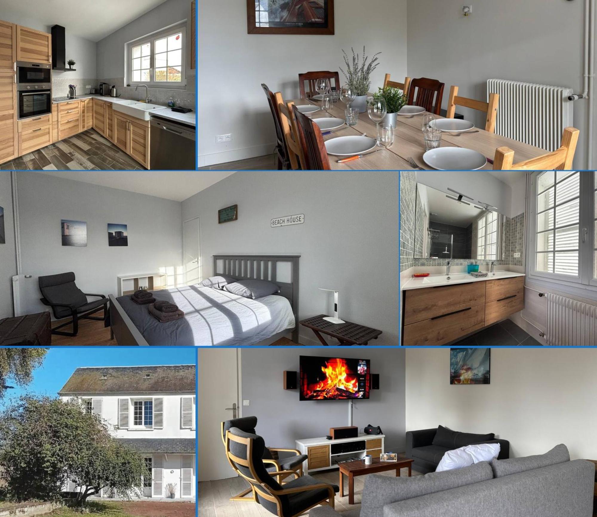 La Fromagerie Maison Lumineuse Et Spacieuse Beau Sejour 5 Ch 2 Wc 1 Sdb Grand Jardin Clos 5Mn A Pied Commerces 10 Mn Plage Omaha Beach Proche Plages Du Debarquement Trevieres Экстерьер фото